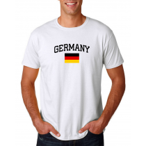 Men's Round Neck  T Shirt Jersey  Country Germany