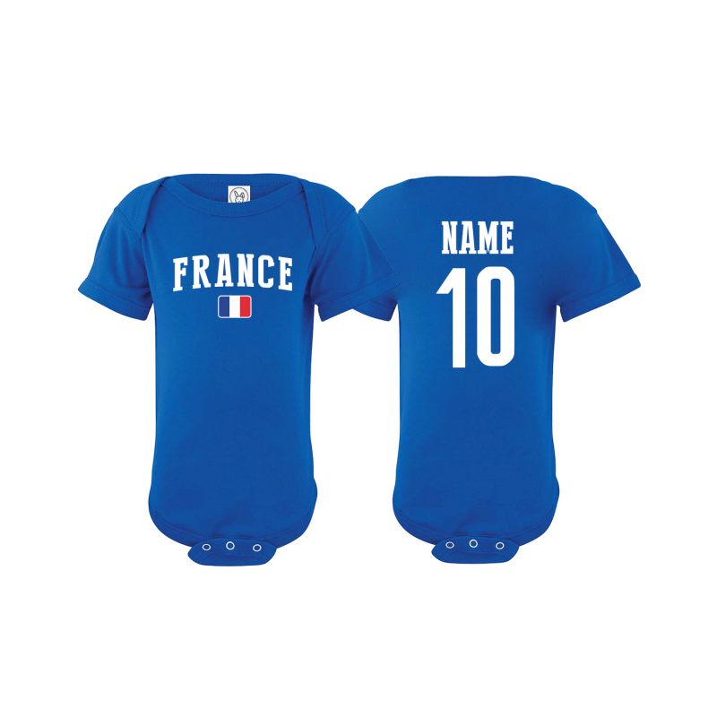 france flag country world cup 2018  Baby Soccer Bodysuit, jersey, t-shirts