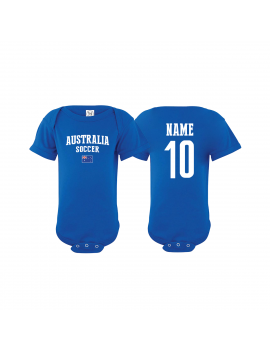 AUSTRALIA Baby Soccer Bodysuit