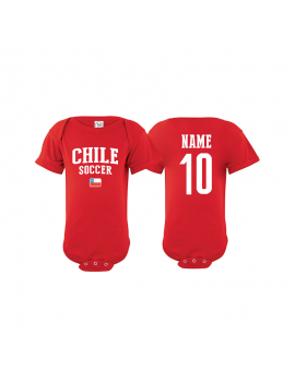 Chile bodysuit for the soccer world cup Russia 2018 at The Sports Ego