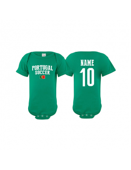 Country Soccer Crest Bodysuit Portugal