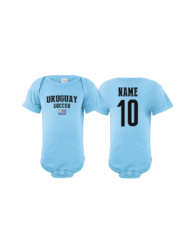 Uruguay country Baby Soccer world cup 2018 Bodysuit, jersey, t-shirts