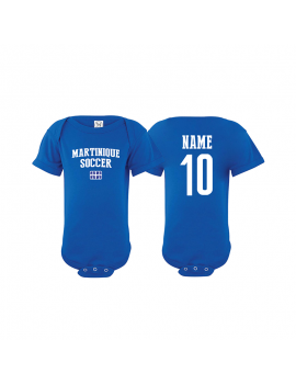 Martinique  world cup Baby Soccer Bodysuit