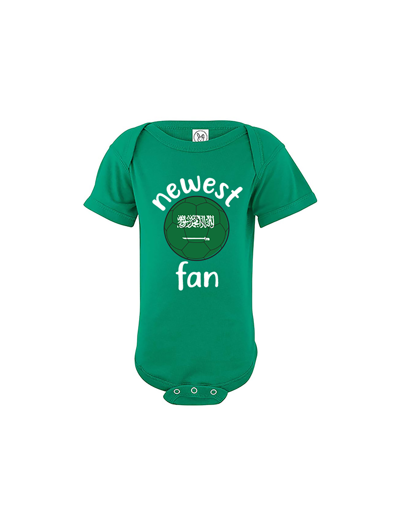 Senegal Newest Fan Baby Soccer Bodysuit Senegal Newest Fan Baby Soccer Bodysuit