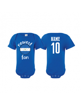 Nicaragua Newest Fan Baby Soccer Bodysuit