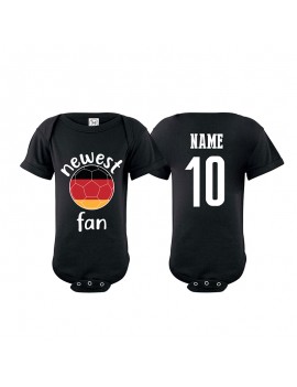 Germany Newest Fan Baby Soccer Bodysuit