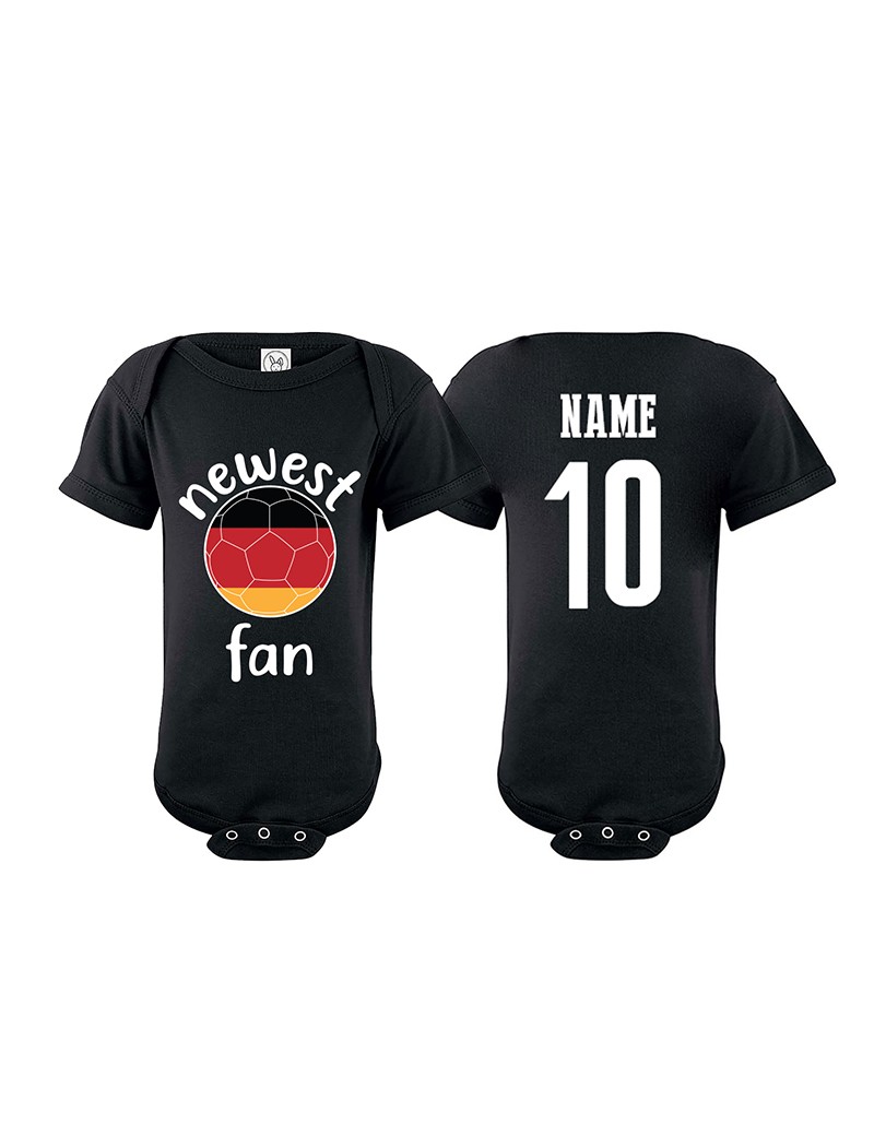 Germany Newest Fan Baby Soccer Bodysuit