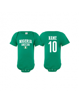 Nigeria world cup Baby Soccer Bodysuit JERSEY T-SHIRTS