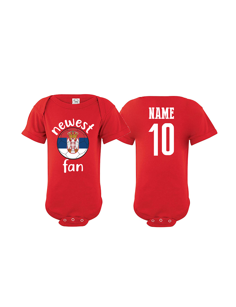 serbia national team baby bodysuit world cup clothing