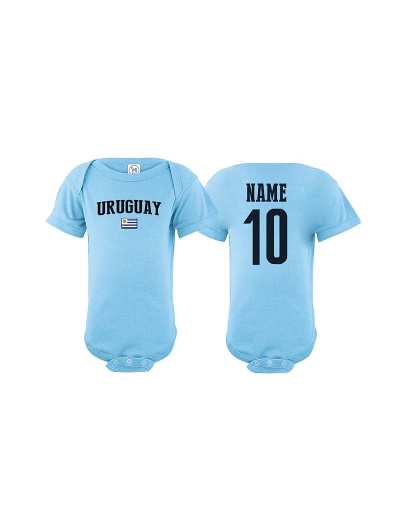 Uruguay country Baby Soccer world cup 2018 Bodysuit, jersey, t-shirts
