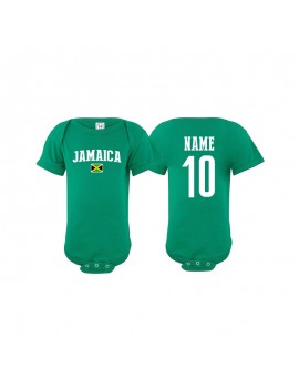 Jamaica Baby Soccer Bodysuit jersey T-shirt