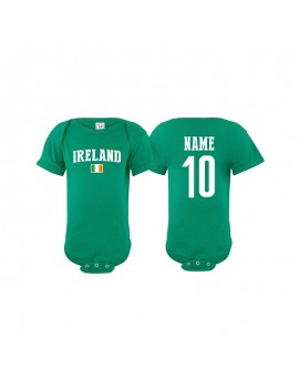 Ireland world cup Russia 2018 Baby Soccer Bodysuit jersey T-shirt