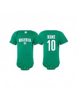 Nigeria world cup Baby Soccer Bodysuit JERSEY T-SHIRTS