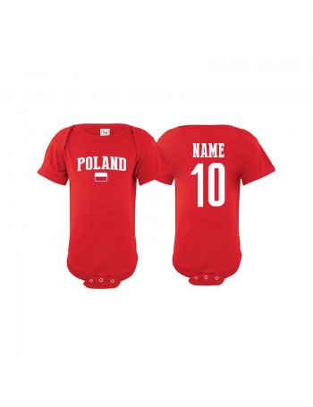 Zulla Infant/Toddler/Kids/Youth Polska Plain Replica Euro '20 Soccer Jersey Made in Poland - White 152