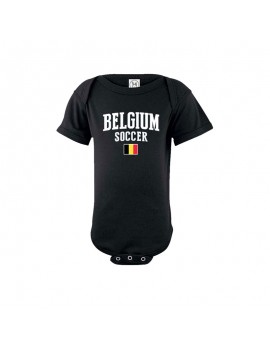 Belgium world cup Baby Soccer Bodysuit jersey t-shirt