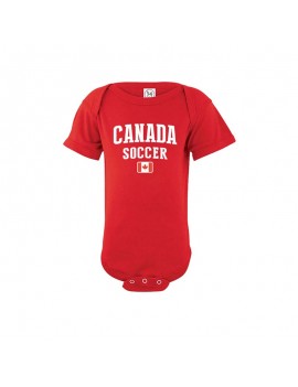 Canada world cup Russia 2018 Baby Soccer Bodysuit jersey T-shirt