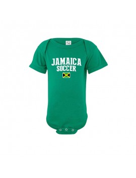 Jamaica Baby Soccer Bodysuit jersey T-shirt