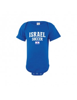 Israel world cup Russia 2018 Baby Soccer Bodysuit jersey T-shirt