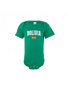 Bolivia world cup Baby Soccer Bodysuit