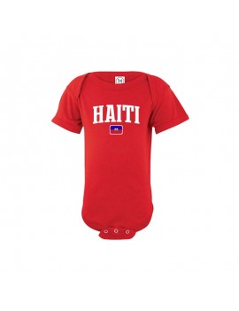 Haiti world cup Russia 2018 Baby Soccer Bodysuit jersey T-shirt