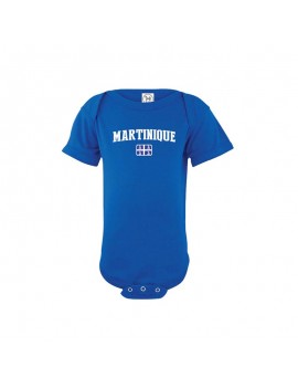 Martinique  world cup Baby Soccer Bodysuit