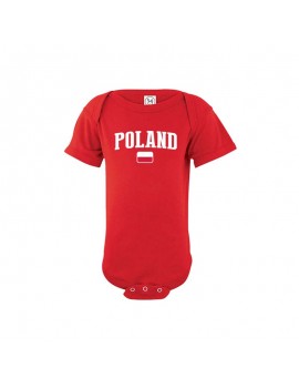 Poland world cup Baby Soccer Bodysuit JERSEY T-SHIRTS