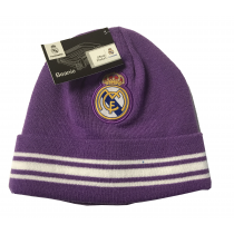 Real Madrid Adult's Beanie Purple-White