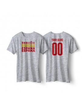 Spain World Cup Retro Men's Soccer T-Shirt