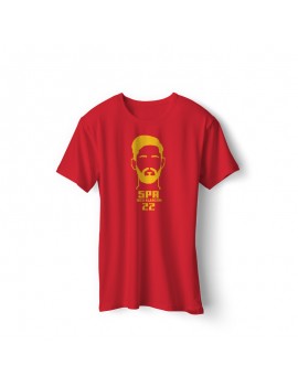 Spain Men's Soccer T-Shirt Player Isco