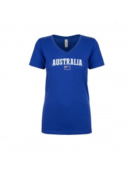 Australia World Cup Women's V Neck  T-Shirt