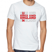 England Men's Round Neck T...