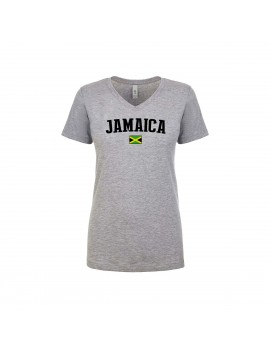 Jamaica World Cup Women's V Neck T-Shirt