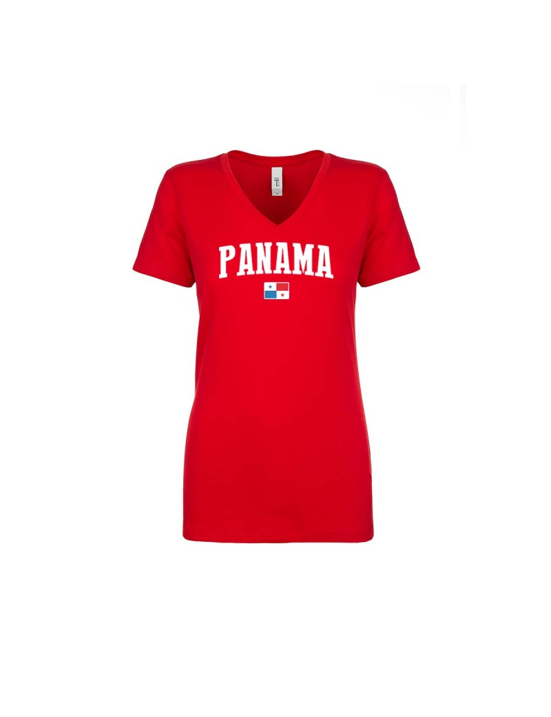 Panama World Cup Women's V Neck T-Shirt