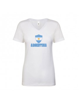 Argentina World Cup Center Shield Women's T-Shirt