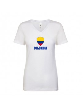 Colombia World Cup Center Shield Women's T-Shirt