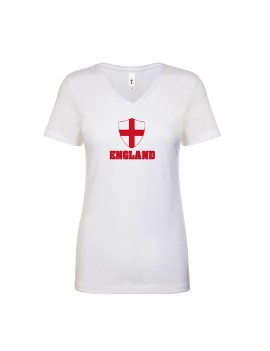 England World Cup Center Shield Women's V-Neck