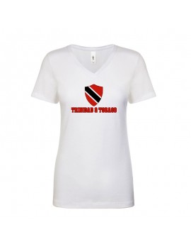 Trinidad & Tobago World Cup Center Shield Women's V-Neck