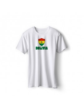 Bolivia World Cup Center Shield Men's T-Shirt