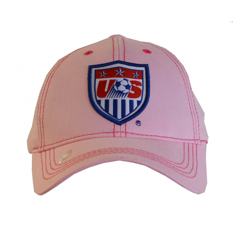 United States Adult's Cap Hat Pink Big Shield