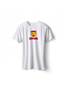 Spain World Cup Center Shield Men's T-Shirt