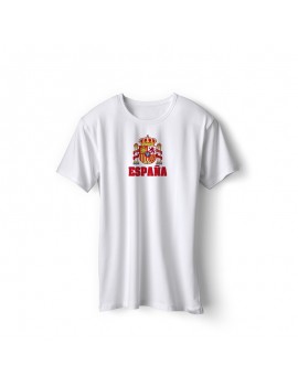 Spain World Cup Center Shield Men's T-Shirt