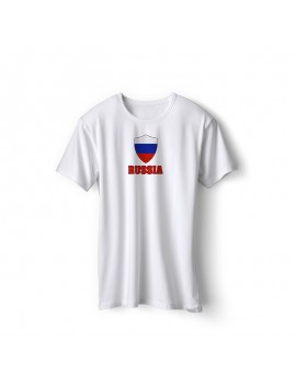Russia World Cup Center Shield Men's T-Shirt