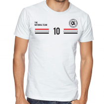 Egypt Men's Round Neck  T Shirt Jersey  10 Shield

Available colors, heather gray, white and other colors as you request.