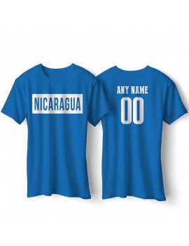 Nicaragua National Pride T-Shirt Nicaragua Libre Style 2 Personalized