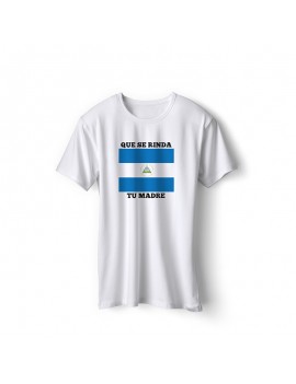 Nicaragua National Pride Que Se Rinda Tu Madre T-Shirt Style 4