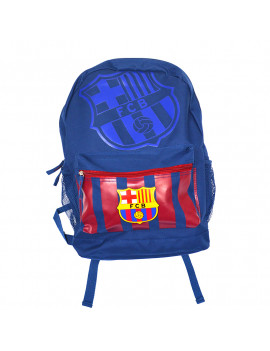 FC Barcelona Medium Backpack Blue - FRONT
