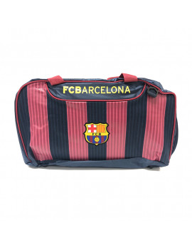 FC Barcelona Red striped Duffelbag - FRONT